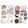 Висічки Prima Farm Sweet Farm Cardstock Ephemera & Stickers 72/Pkg