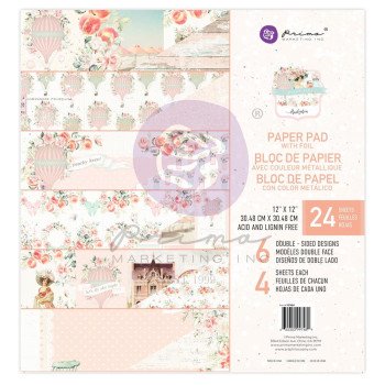 Набір паперу 30*30см Prima Peach Tea 24/Pkg