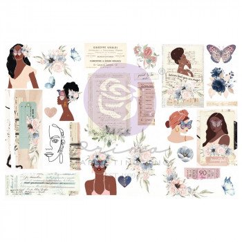 Трансфер Prima Decor Transfer Indigo By Frank Garcia Rub-On