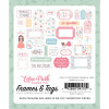Висічки Echo Park Frames & Tags Our Little Princess 33/Pkg
