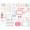 Висічки Echo Park Frames & Tags Our Little Princess 33/Pkg