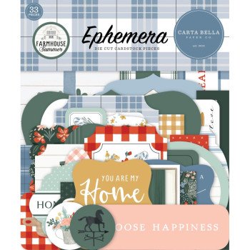 Висічки Carta Bella Icons Farmhouse Summer 33/Pkg