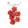 Квіти Prima Mulberry Paper Flowers Candy Cane Lane Rudolph's Nose