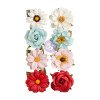 Квіти Prima Mulberry Paper Flowers Candy Cane Lane Letters For Santa