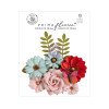 Квіти Prima Mulberry Paper Flowers Candy Cane Lane Magical December