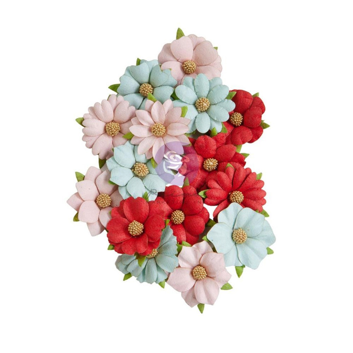 Квіти Prima Mulberry Paper Flowers Candy Cane Lane Twenty Five