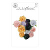 Квіти Prima Mulberry Paper Flowers Luna Witches Brew
