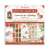 Набір паперу 20*20см Stamperia Home For The Holidays 10 аркушів