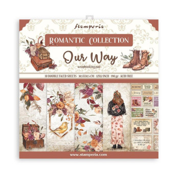 Набір паперу 30*30см Stamperia Our Way 10/Pkg