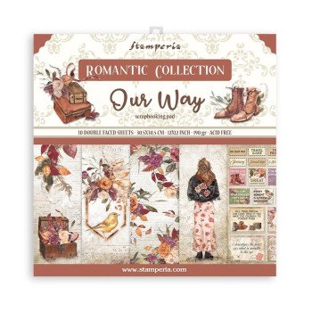 Набір паперу 30*30см Stamperia Our Way 10/Pkg