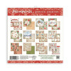 Набір паперу 30*30см Stamperia Home For The Holidays 10/Pkg