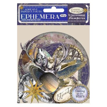 Висічки Stamperia Cosmos Infinity Cardstock Ephemera Adhesive Paper Cut Outs
