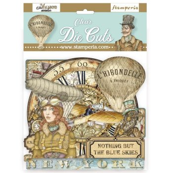 Висічки Stamperia Clear Die-Cuts Sir Vagabond Aviator