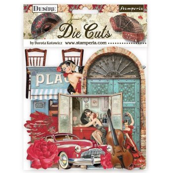 Висічки Stamperia Die-Cuts Desire