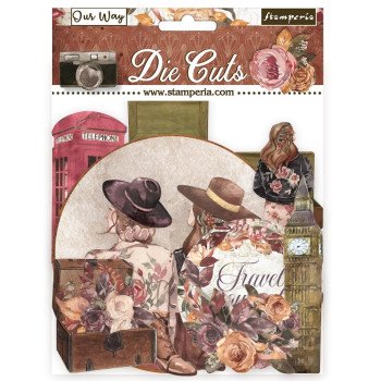 Висічки Stamperia Die-Cuts Our Way