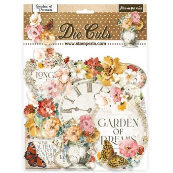 Висічки Stamperia Die-Cuts Garden Of Promises