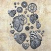  Молд Prima Steampunk Hearts 130*200*8мм