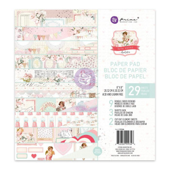 Набір паперу 20*20см Prima Love Notes By Frank Garcia 29/Pkg