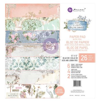 Набір паперу 30*30см Prima The Plant Department 26/Pkg