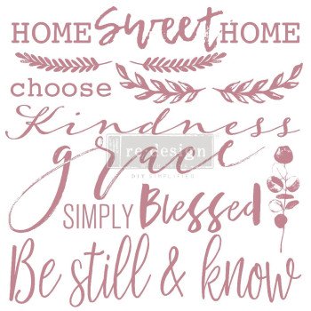 Штампи Prima Inspired Words 30*30см