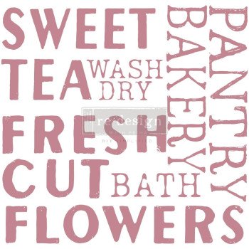 Штампи Prima Sweet Tea 30*30см