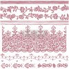 Штампи Prima Floral Borders 30*30см