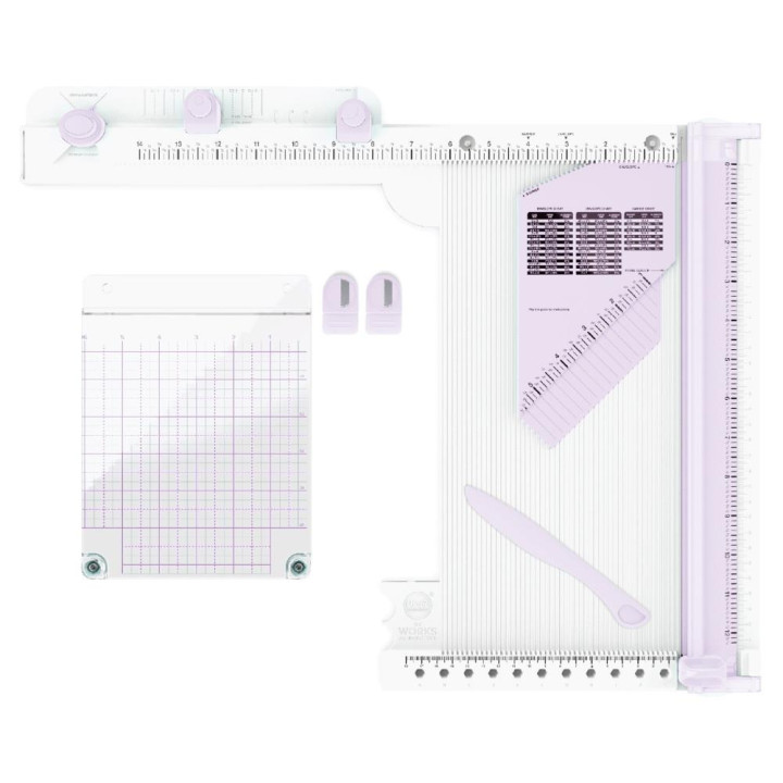 Дошка для скрапбукінгу We R Memory Keepers The Works All-In-One Tool Lilac WR600588