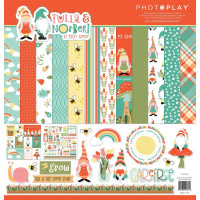 Набір паперу 30*30см PhotoPlay Tulla&Norbert 12/Pkg