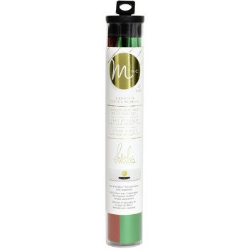 Фольга Heidi Swapp Minc Reactive Foil Combo Pack Red & Green 159*305мм 4/Pkg