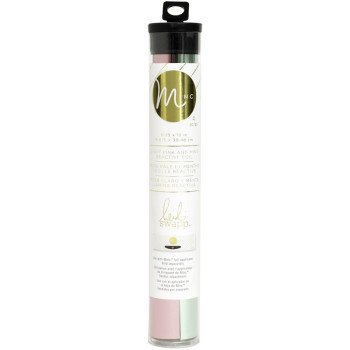 Фольга Heidi Swapp Minc Reactive Foil Combo Pack Mint & Light Pink 159*305мм 4/Pkg