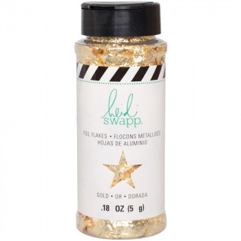 Пластівці фольги Heidi Swapp Foil Flakes Gold 5гр
