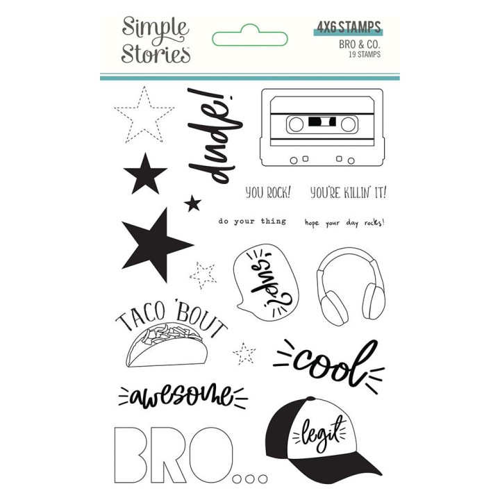 Штампи Simple Stories Bro&Co