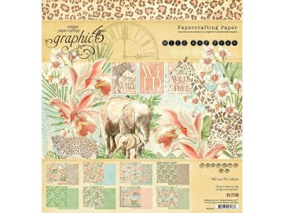 Нова колекція Graphic 45 Wild & Free Нова колекція Graphic 45 Wild & Free