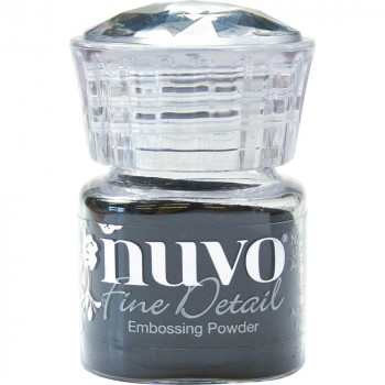 Пудра для ембоссінга Nuvo Embossing Powder Fine Detail Jet Black