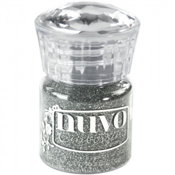 Пудра для ембоссінга Nuvo Glitter Embossing Powder Silver Moonlight