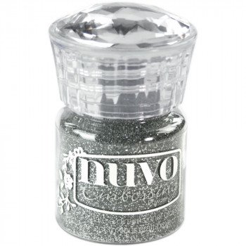 Пудра для ембоссінга Nuvo Glitter Embossing Powder Silver Moonlight