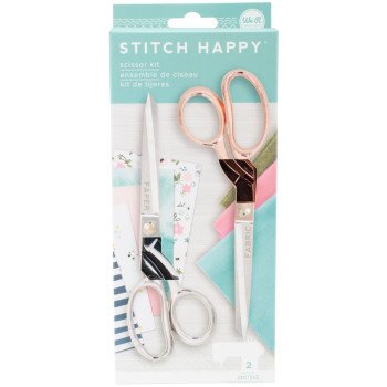 Ножиці We R Memory Keepers Stitch Happy Scissors 2шт